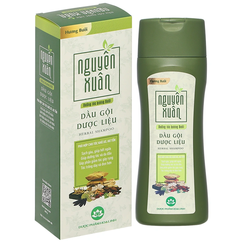 Dầu gội dược liệu Nguyên Xuân hương bưởi giúp dưỡng tóc hương bưởi chai 275ml - 14